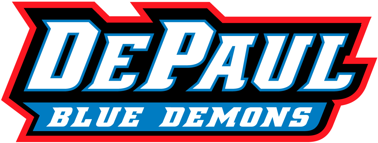 DePaul Blue Demons 1999-Pres Wordmark Logo v2 iron on transfers for clothing